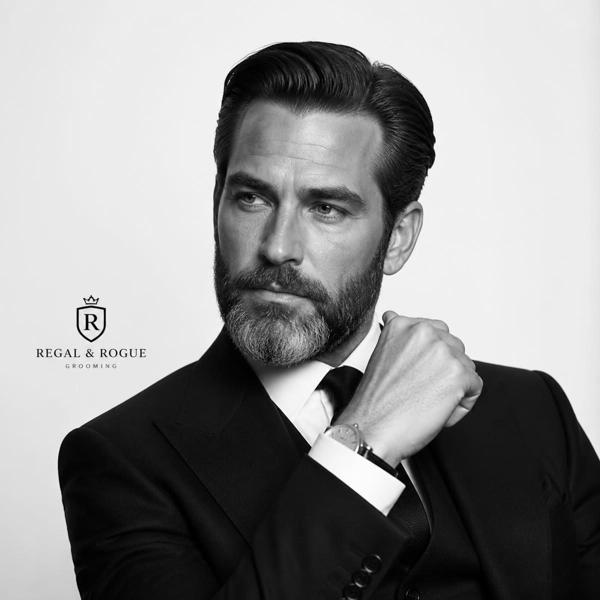 Distinguished gentleman with a groomed beard